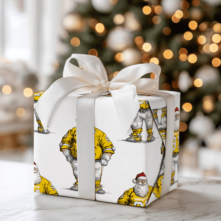 Touchdown Tidings – Iowa - Wrapping Paper - Aspen & Arlo