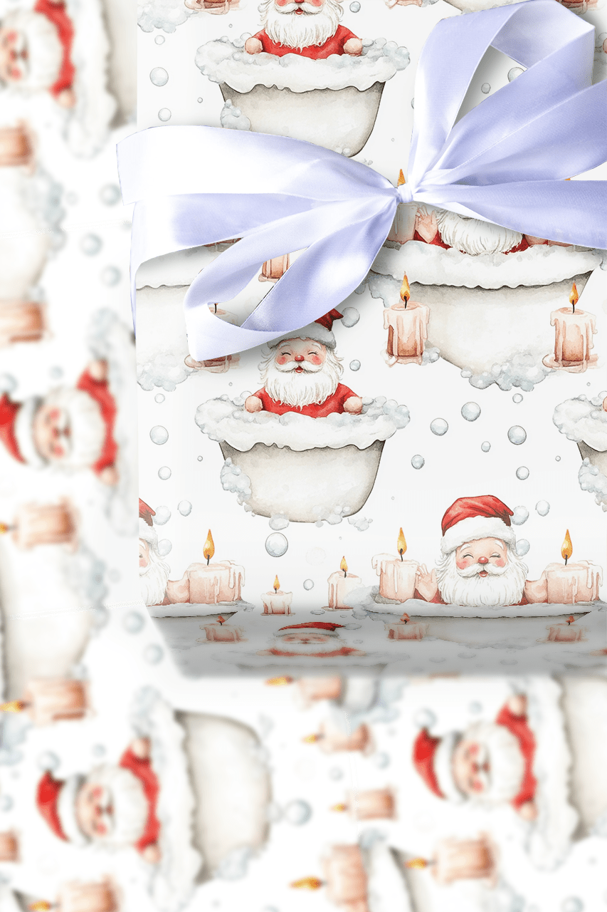 Merry Pampering - Wrapping Paper - Aspen & Arlo