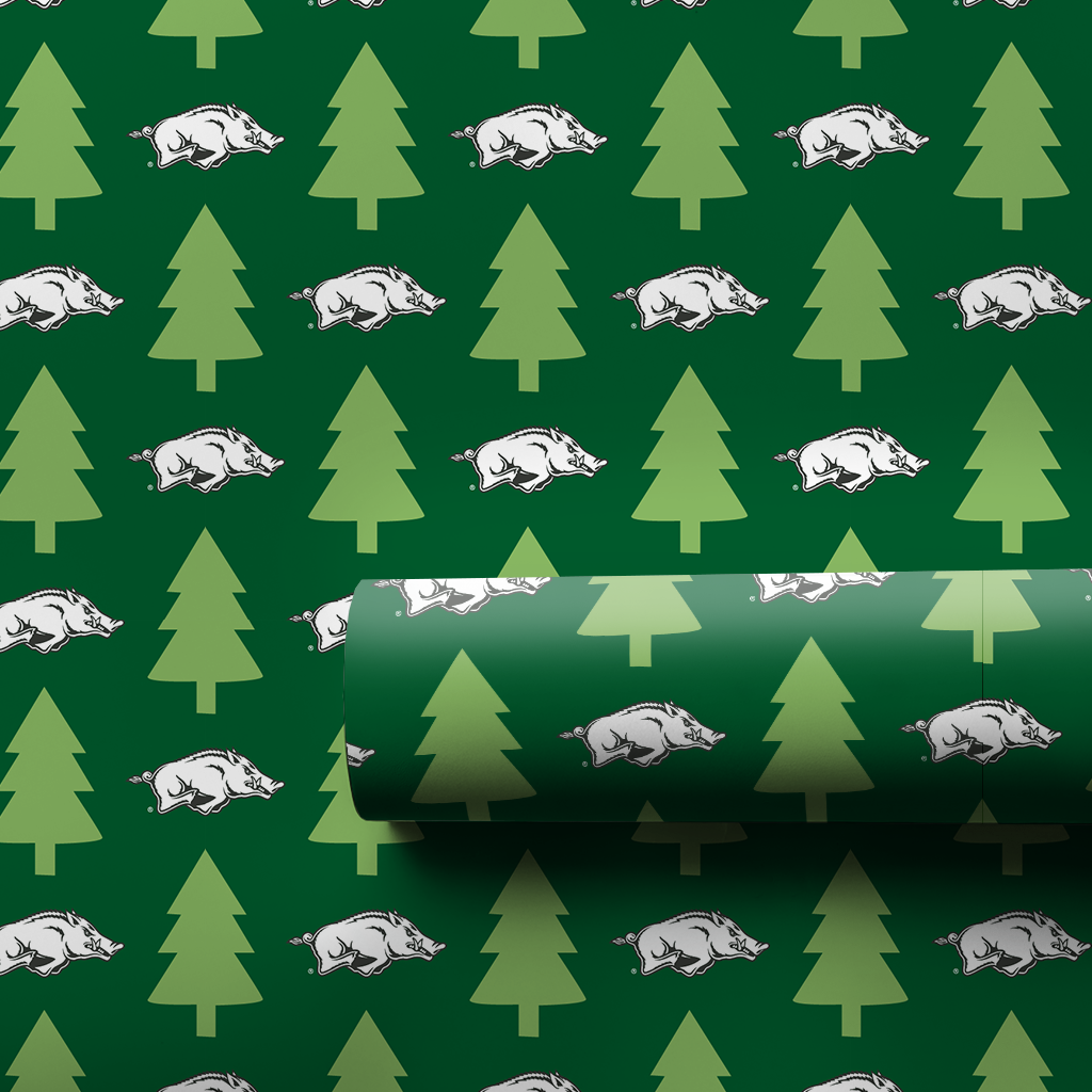 Razorback Christmas Forest