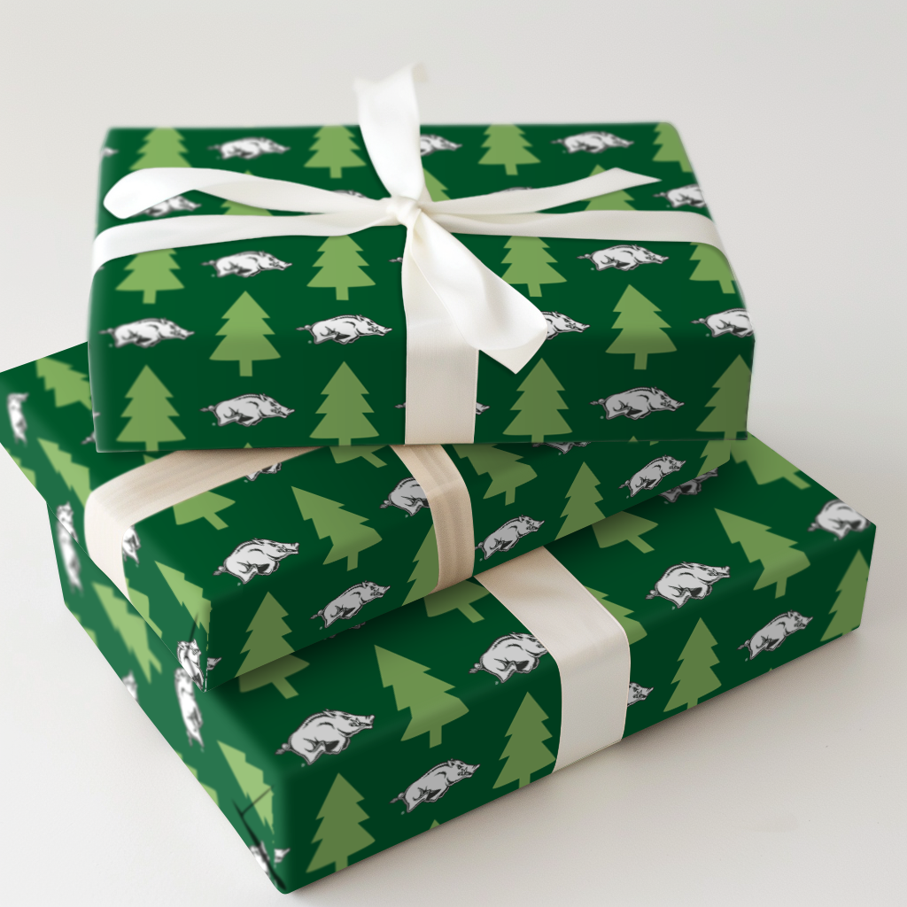 Razorback Christmas Forest