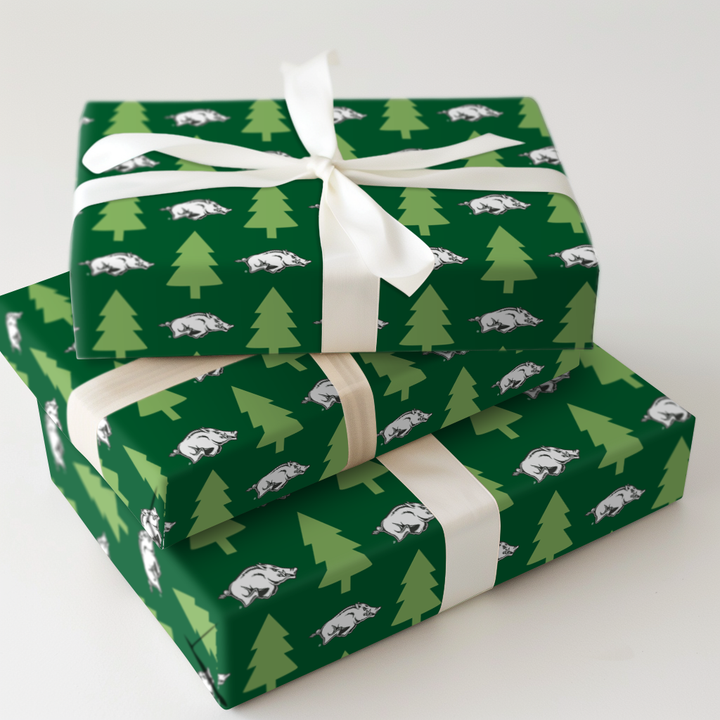 Razorback Christmas Forest