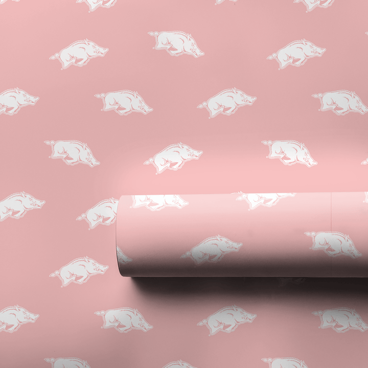 Baby Pink Hog - Wrapping Paper - Aspen & Arlo