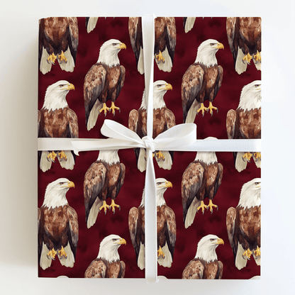 Eagle Gaze - Wrapping Paper - Aspen & Arlo