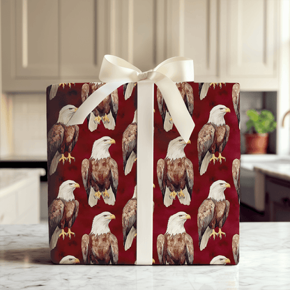 Eagle Gaze - Wrapping Paper - Aspen & Arlo