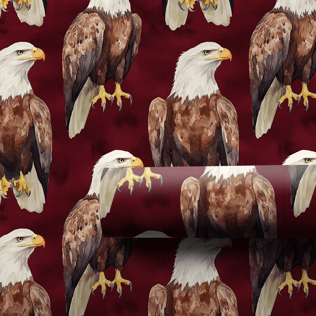 Eagle Gaze - Wrapping Paper - Aspen & Arlo
