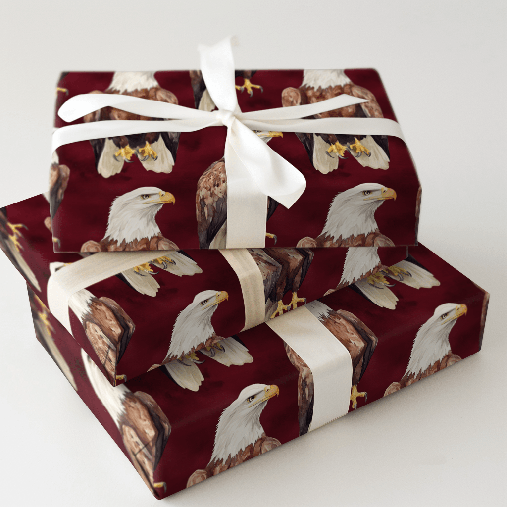 Eagle Gaze - Wrapping Paper - Aspen & Arlo