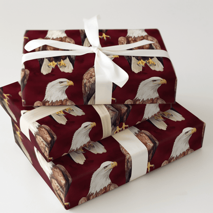 Eagle Gaze - Wrapping Paper - Aspen & Arlo