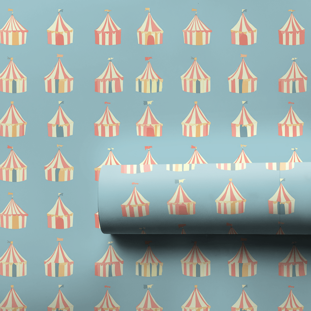 Circus at Dusk - Wrapping Paper - Aspen & Arlo
