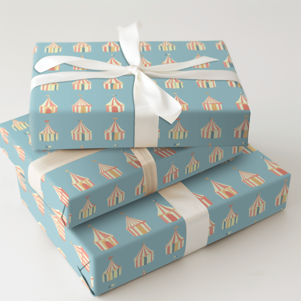 Circus at Dusk - Wrapping Paper - Aspen & Arlo