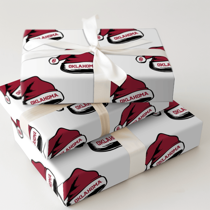 Sooner Sleigh Ride - Wrapping Paper - Aspen & Arlo