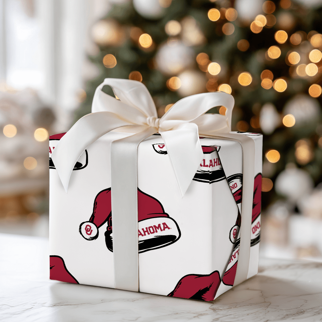 Sooner Sleigh Ride - Wrapping Paper - Aspen & Arlo