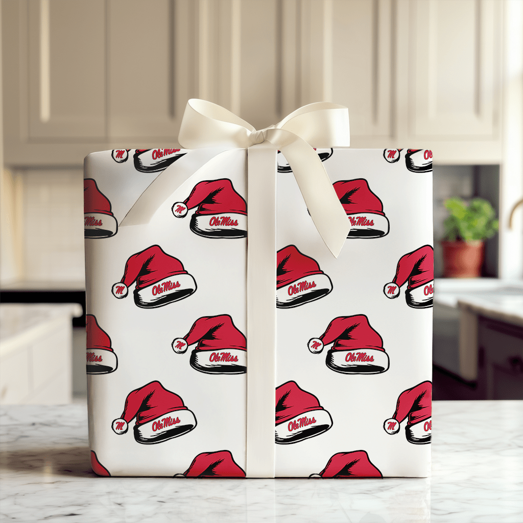 Rebel Holiday Cheer Hat - Wrapping Paper - Aspen & Arlo