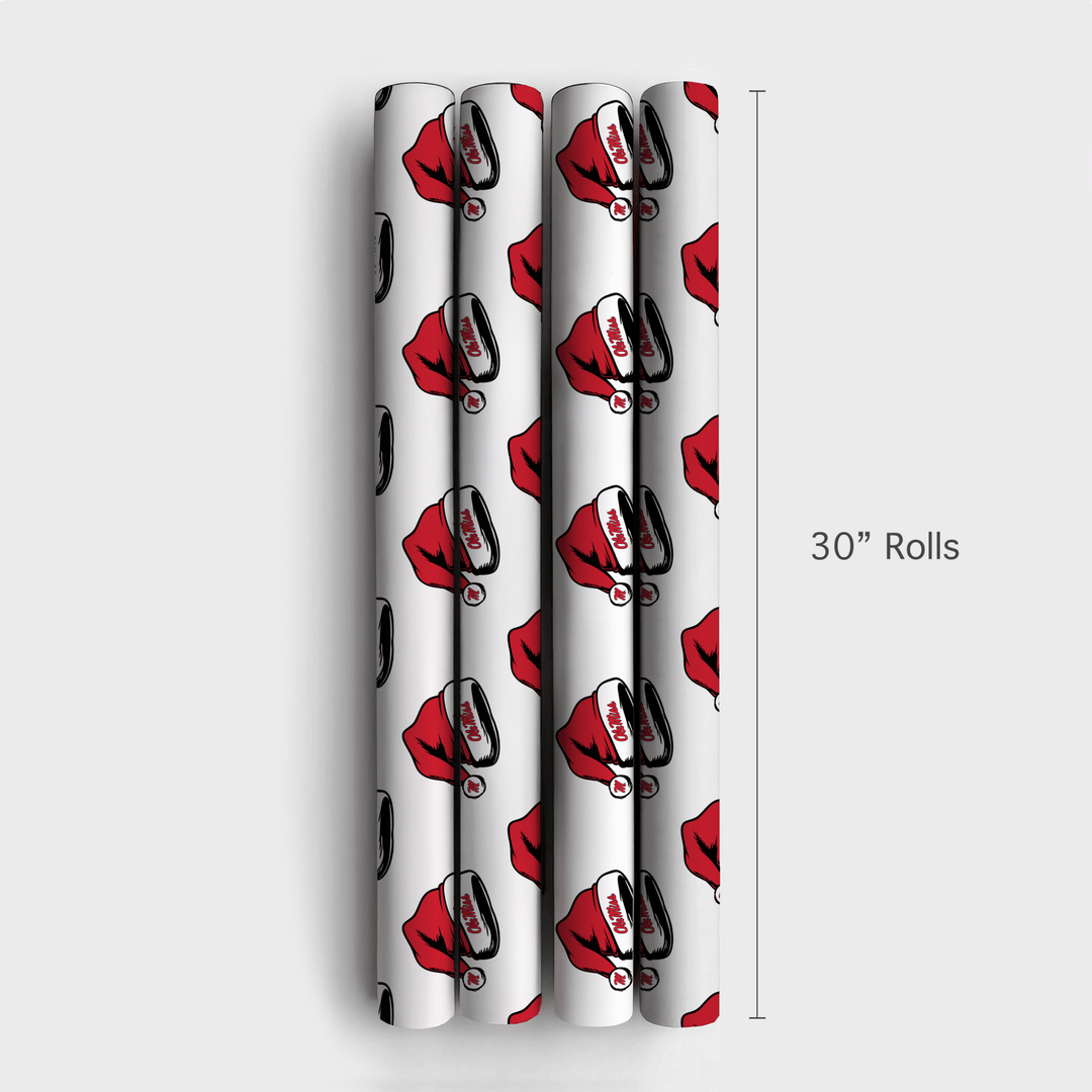 Rebel Holiday Cheer Hat - Wrapping Paper - Aspen & Arlo