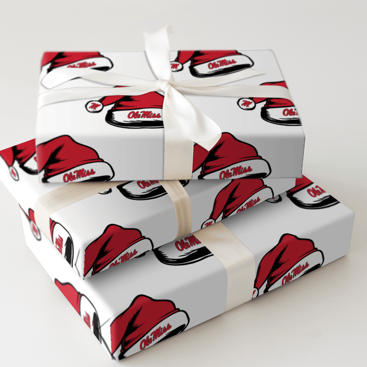 Rebel Holiday Cheer Hat - Wrapping Paper - Aspen & Arlo