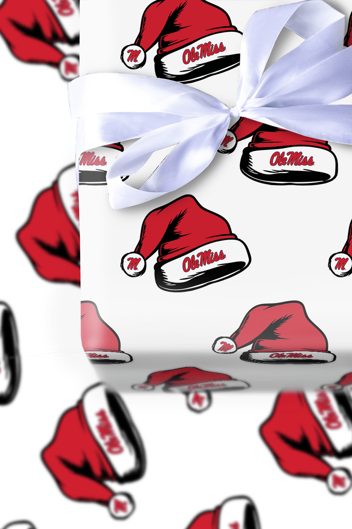 Rebel Holiday Cheer Hat - Wrapping Paper - Aspen & Arlo