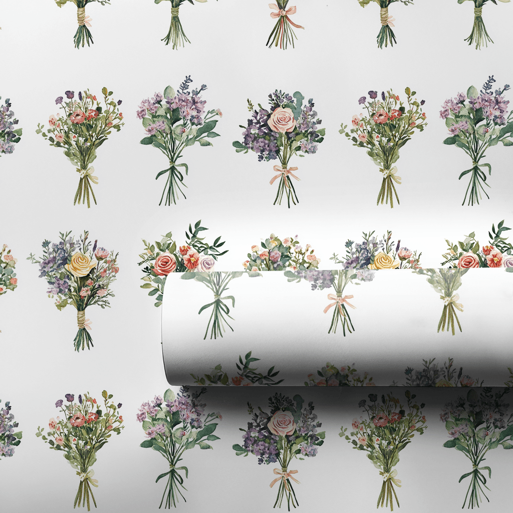 Unforgettable Bouquet - Wrapping Paper - Aspen & Arlo