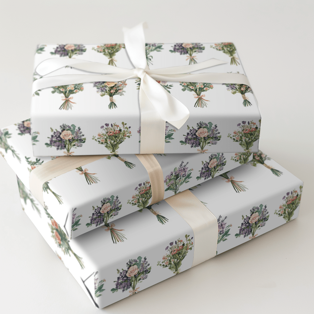 Unforgettable Bouquet - Wrapping Paper - Aspen & Arlo