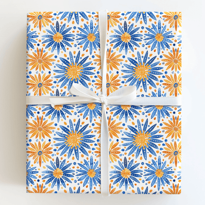 Caught in a Blue Romance - Wrapping Paper - Aspen & Arlo