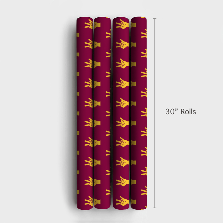Forks Up - Wrapping Paper - Aspen & Arlo
