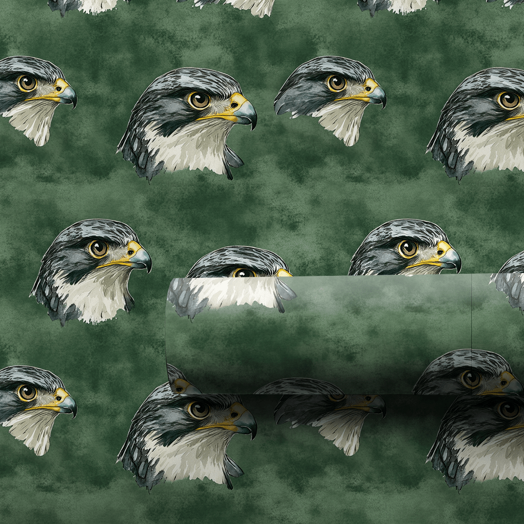 Forest Falcon - Wrapping Paper - Aspen & Arlo