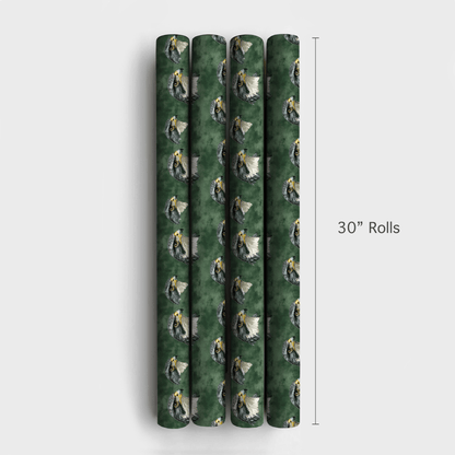 Forest Falcon - Wrapping Paper - Aspen & Arlo