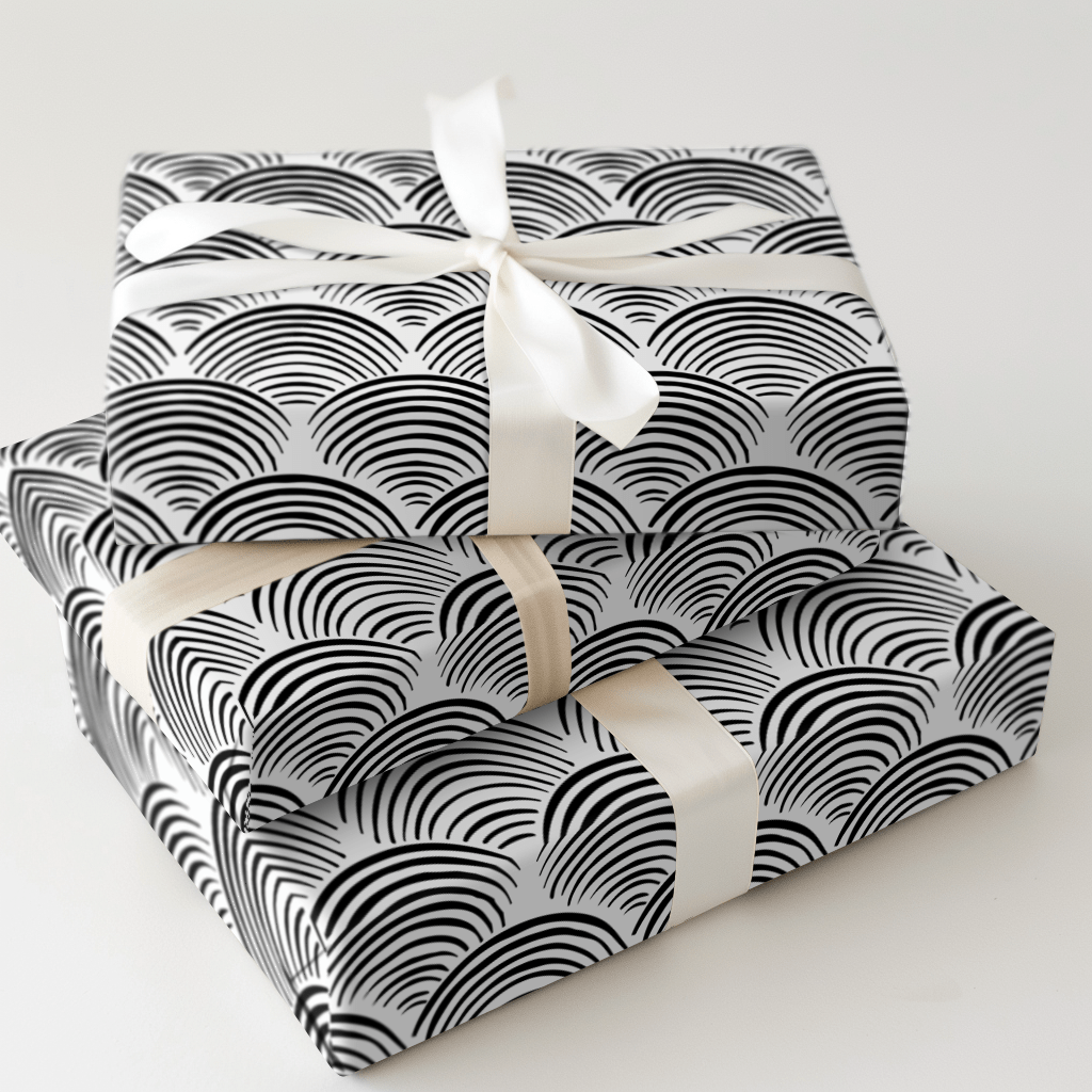 Charla Charcoal - Wrapping Paper - Aspen & Arlo