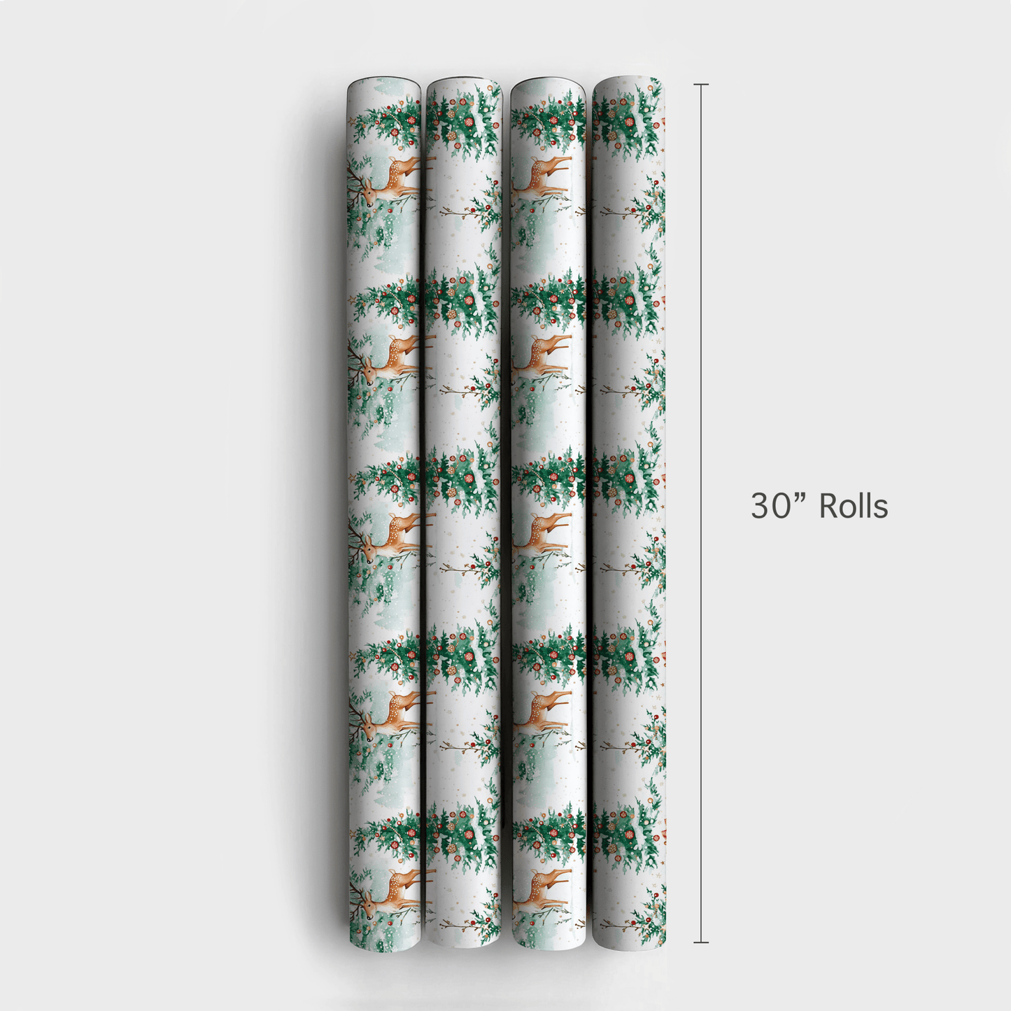Prancing Forest - Wrapping Paper - Aspen & Arlo