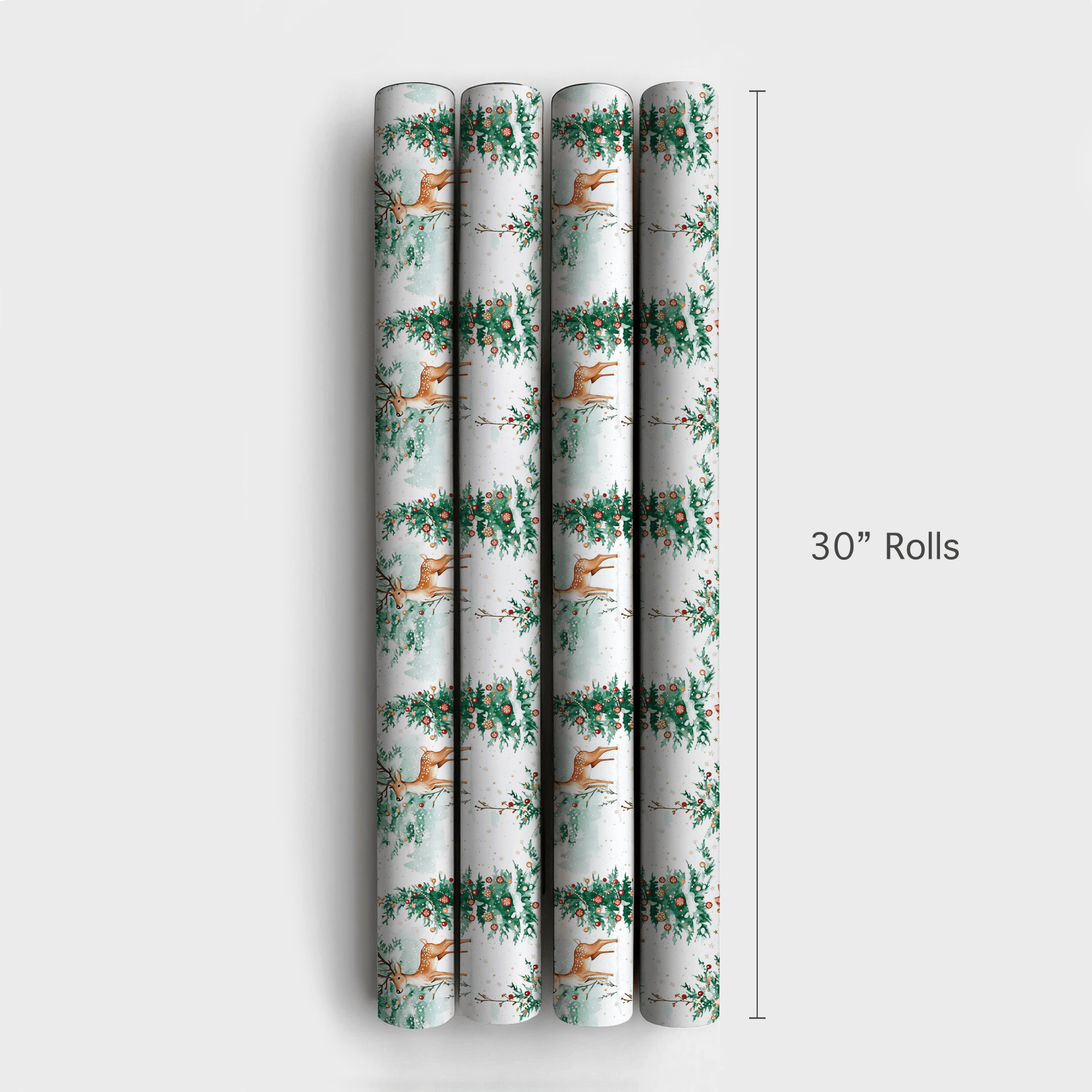 Prancing Forest - Wrapping Paper - Aspen & Arlo