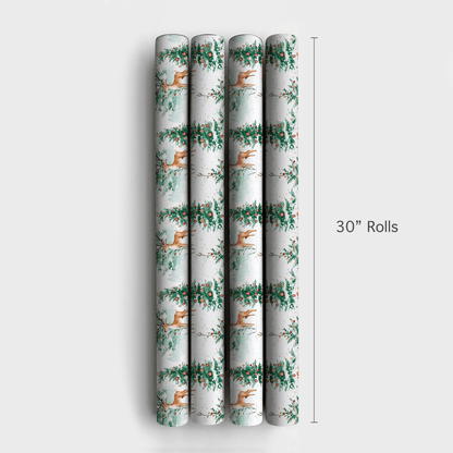 Prancing Forest - Wrapping Paper - Aspen & Arlo
