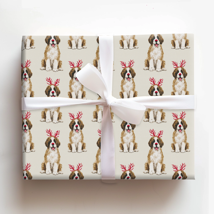 Rudolph the St. Bernard