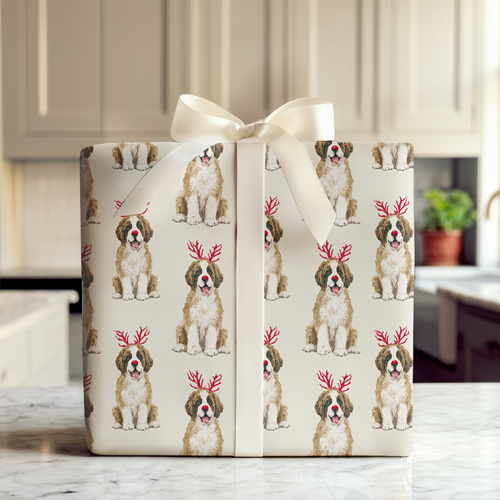 Rudolph the St. Bernard