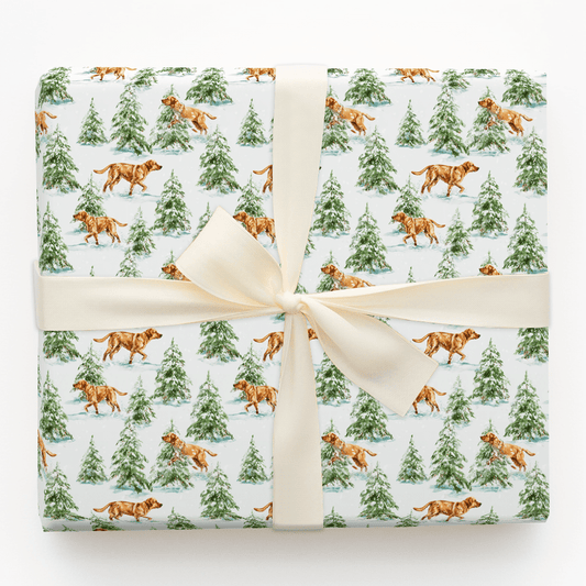 Maple Snow - Wrapping Paper - Aspen & Arlo
