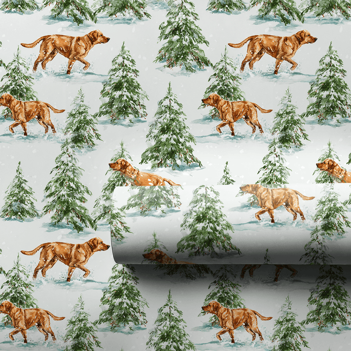Maple Snow - Wrapping Paper - Aspen & Arlo