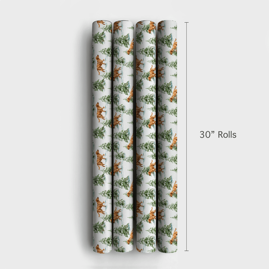 Maple Snow - Wrapping Paper - Aspen & Arlo