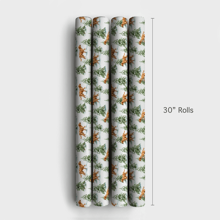 Maple Snow - Wrapping Paper - Aspen & Arlo