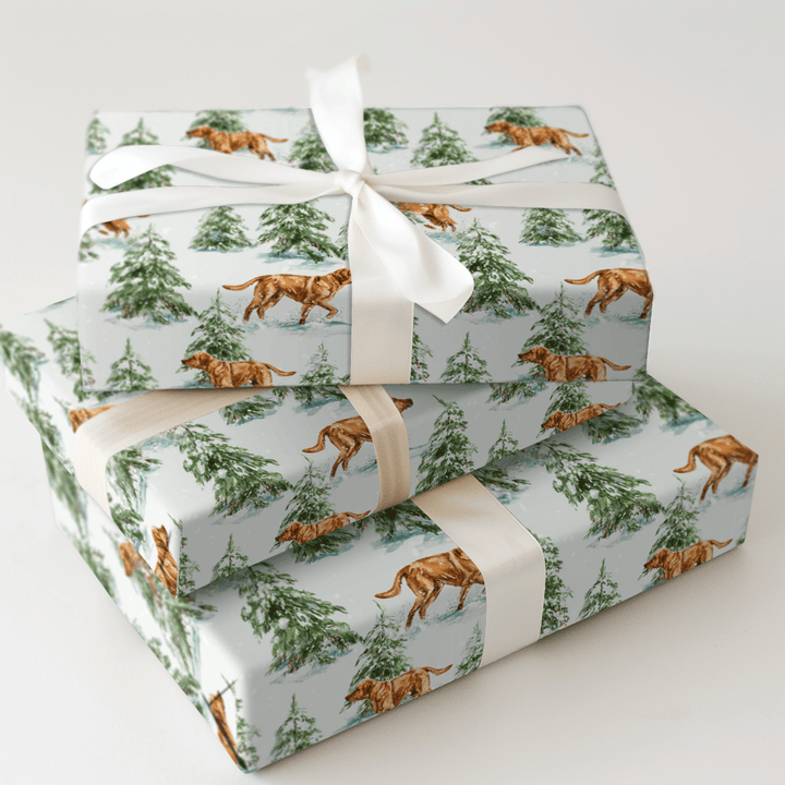 Maple Snow - Wrapping Paper - Aspen & Arlo