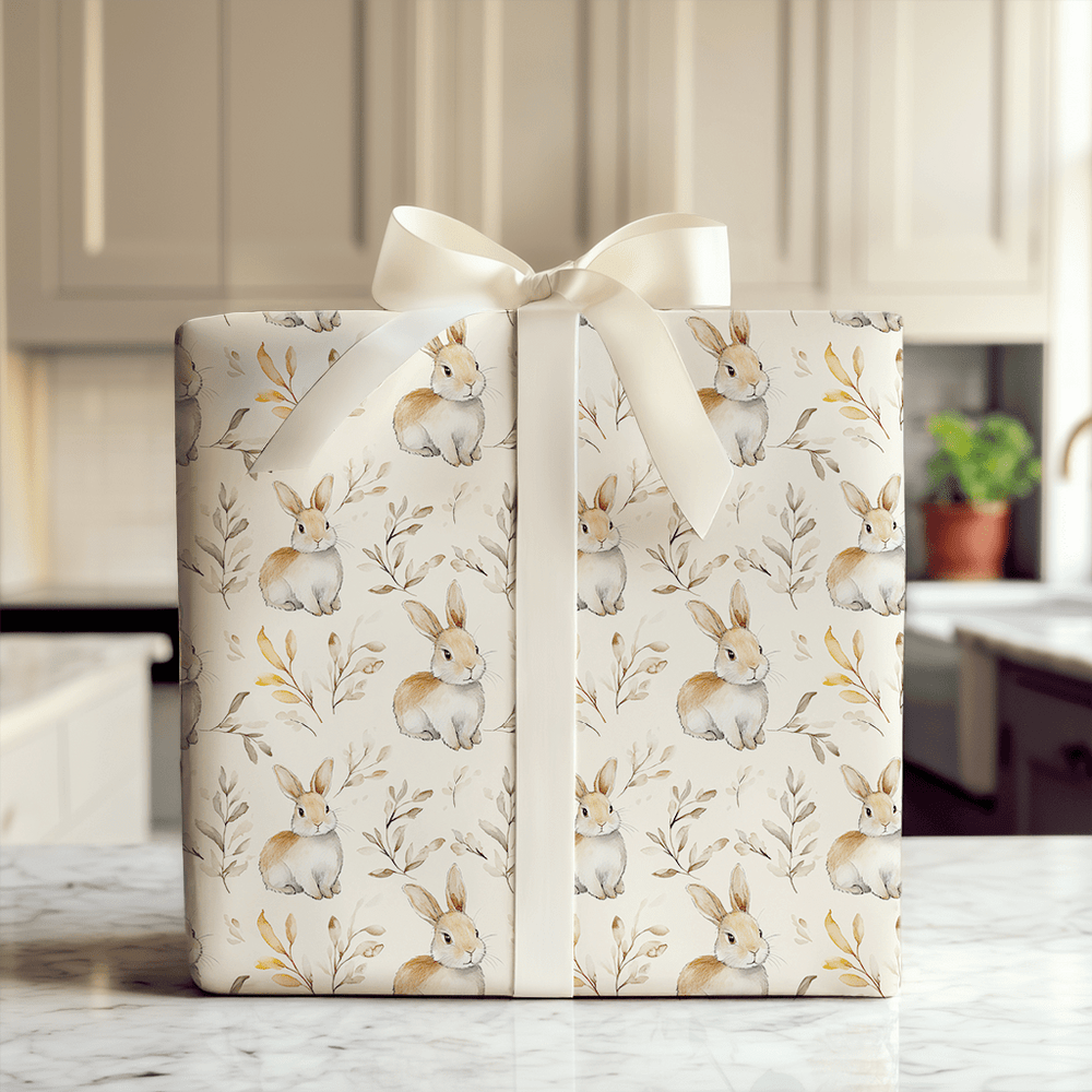 Bunny Trails - Wrapping Paper - Aspen & Arlo