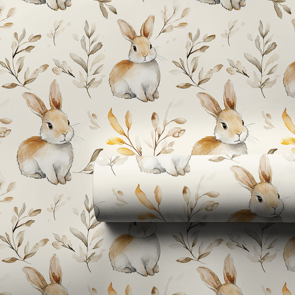 Bunny Trails - Wrapping Paper - Aspen & Arlo