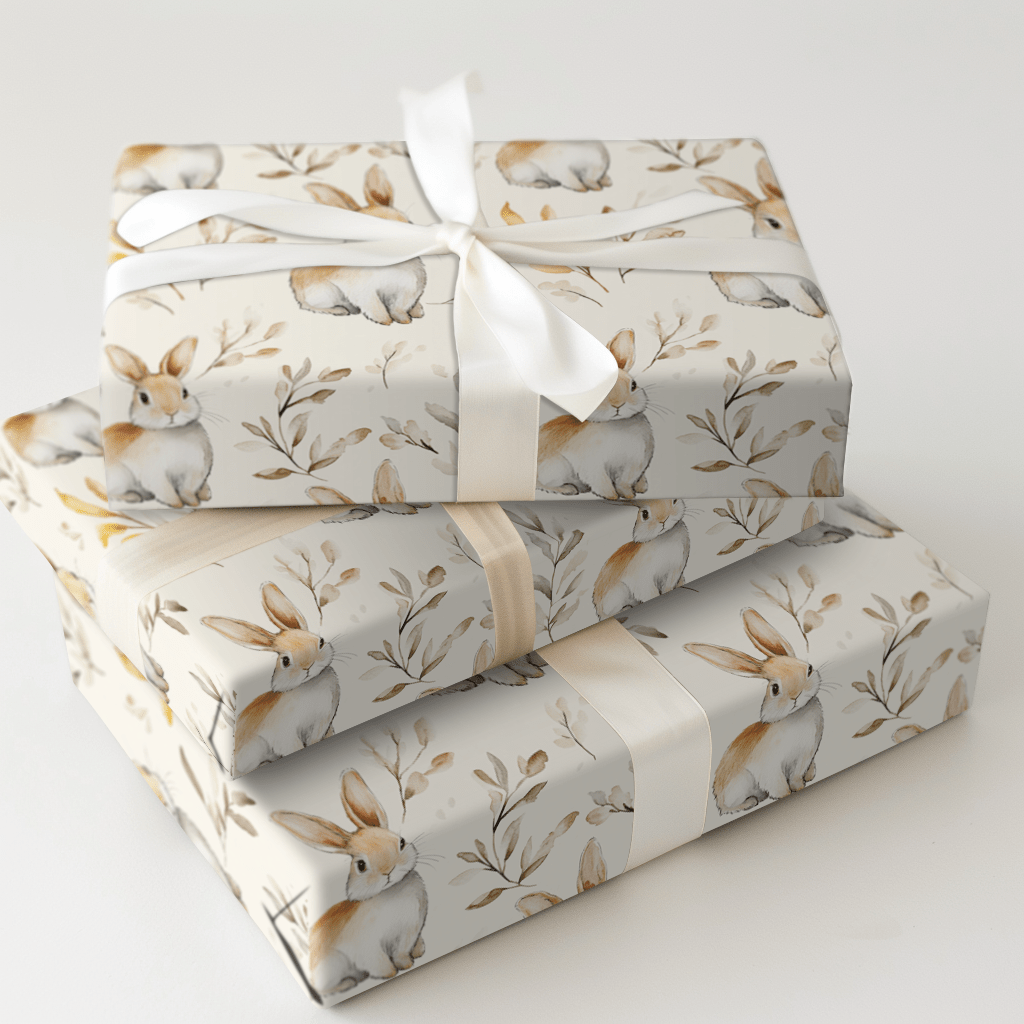 Bunny Trails - Wrapping Paper - Aspen & Arlo