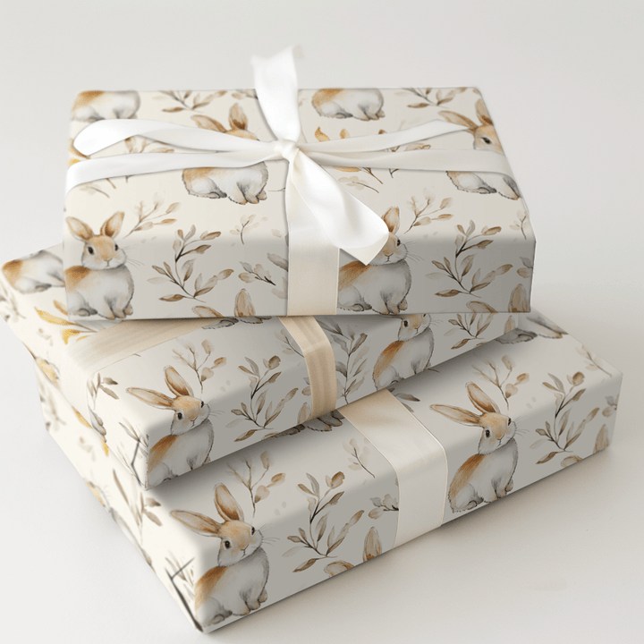 Bunny Trails - Wrapping Paper - Aspen & Arlo