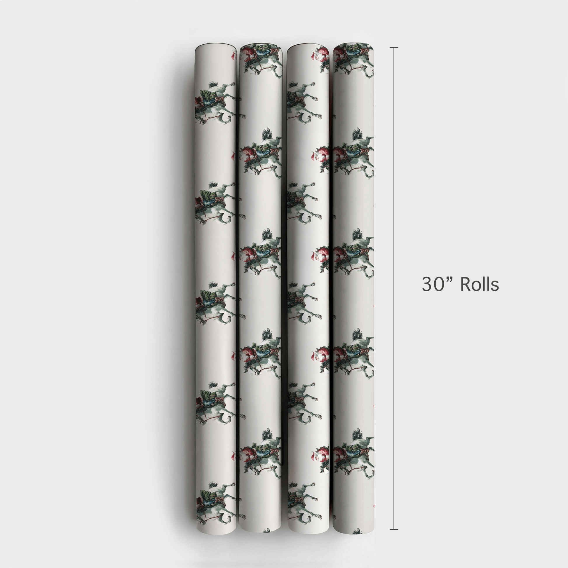Gallop to the North Pole - Wrapping Paper - Aspen & Arlo