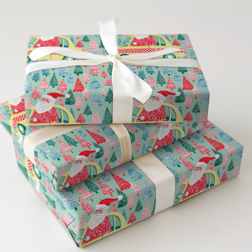 Santa Taxi Driver