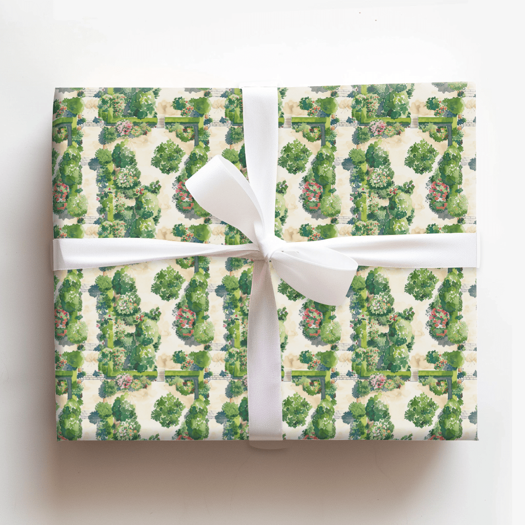 Green Houses - Wrapping Paper - Aspen & Arlo