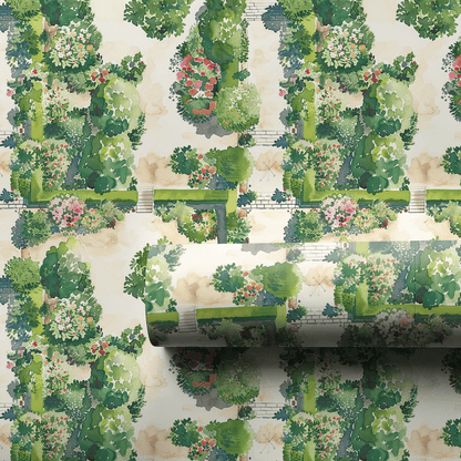 Green Houses - Wrapping Paper - Aspen & Arlo