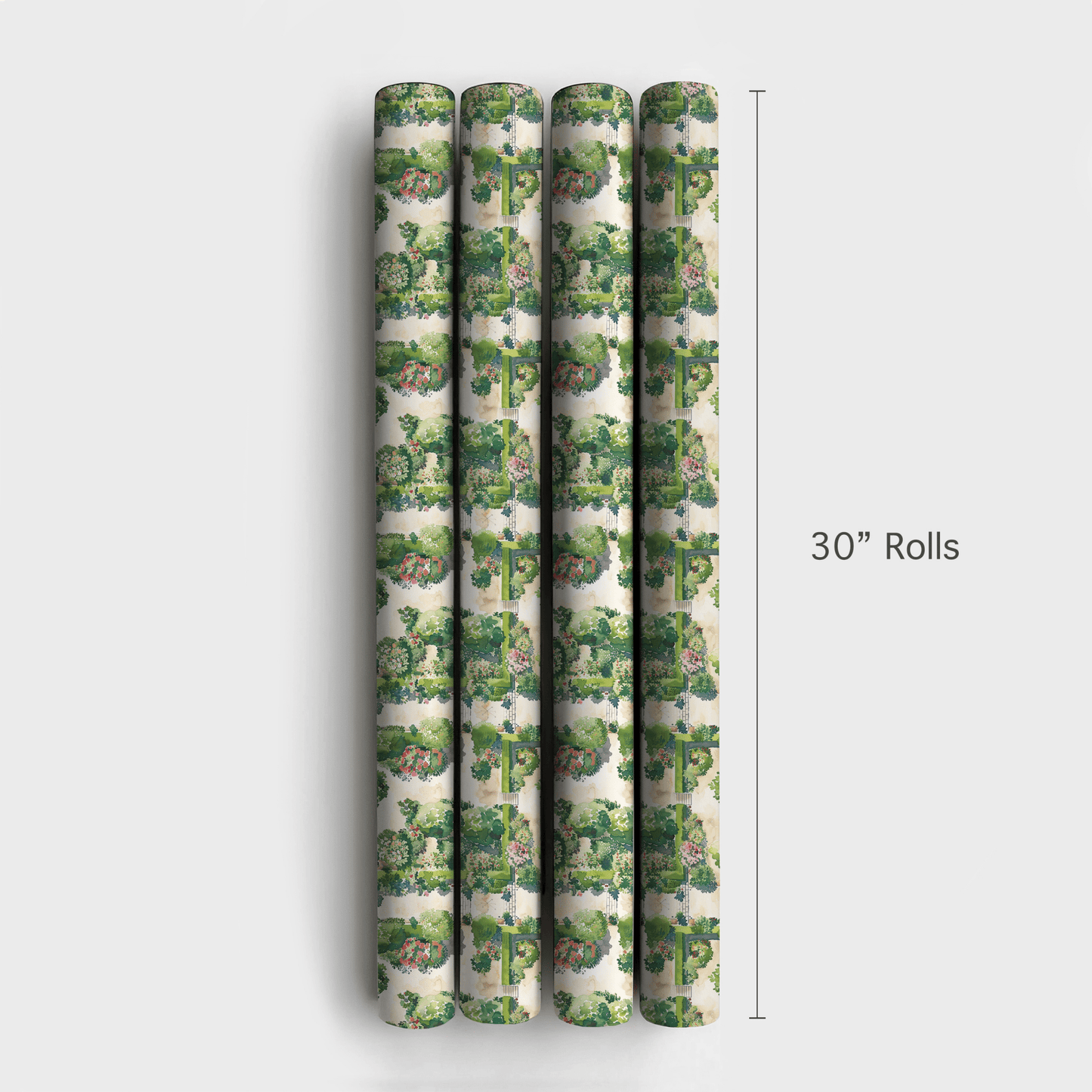 Green Houses - Wrapping Paper - Aspen & Arlo