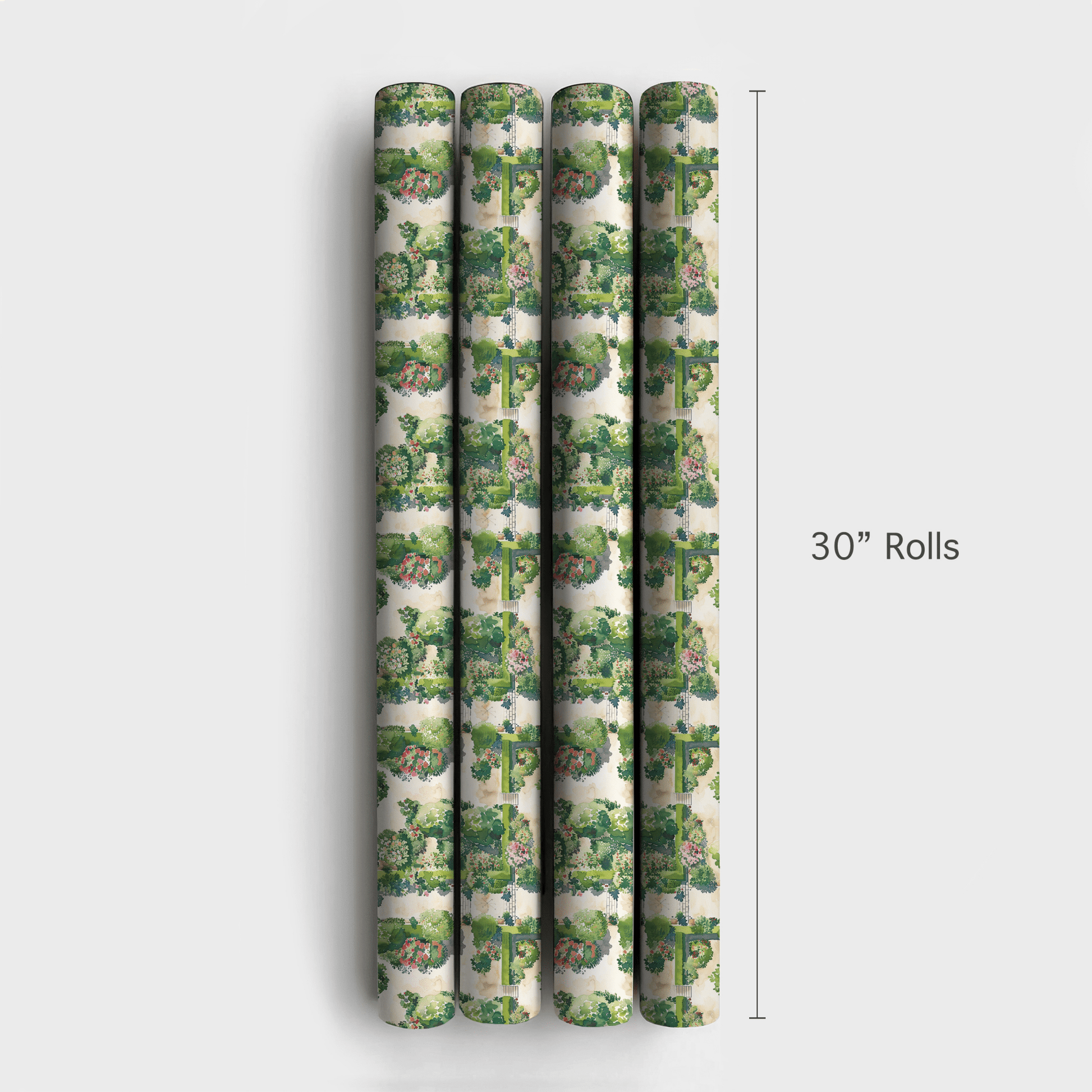 Green Houses - Wrapping Paper - Aspen & Arlo