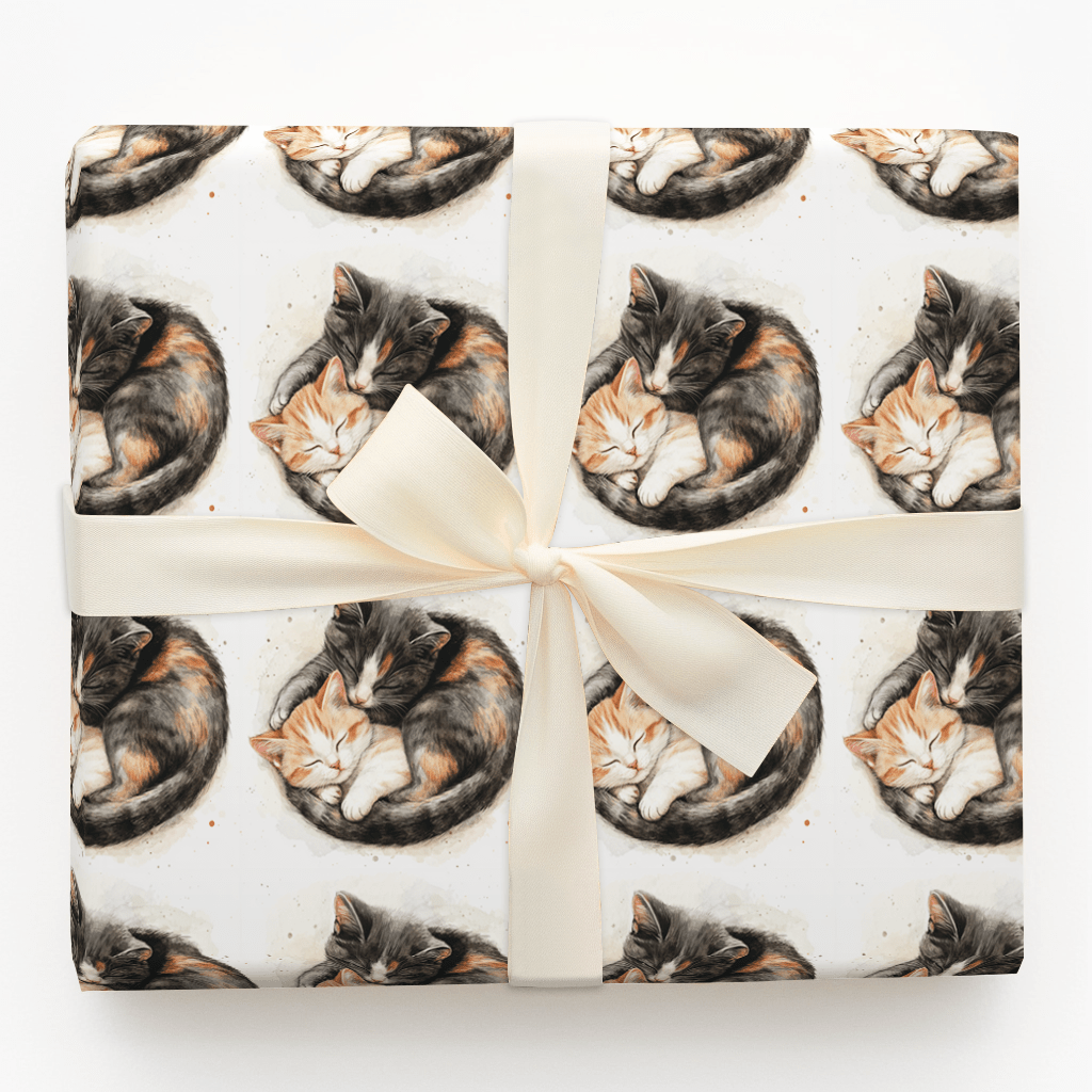 Cuddle Puddle - Wrapping Paper - Aspen & Arlo