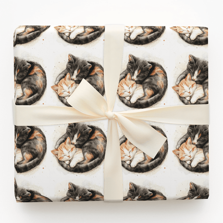 Cuddle Puddle - Wrapping Paper - Aspen & Arlo