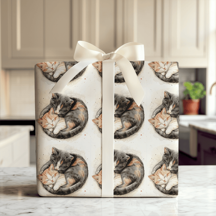 Cuddle Puddle - Wrapping Paper - Aspen & Arlo