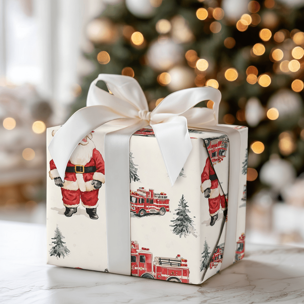 Hot Claus - Wrapping Paper - Aspen & Arlo